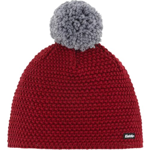 Eisbär Jamie Pompon MÜ Burgund/graumele von Eisbär