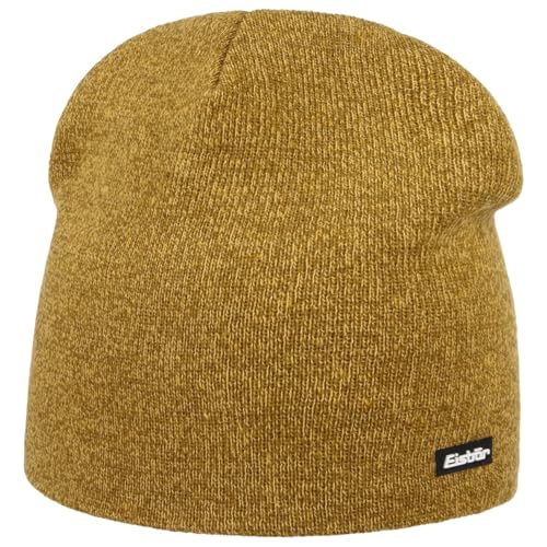 Eisbär Uni Beanie Strickmütze Skimütze Wintermütze (One Size - Camel) von Eisbär