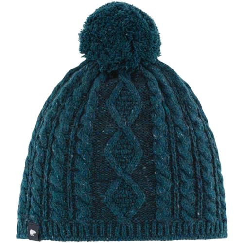 Eisbär Jean Active Pompon Mütze Ocean Petrol-Slate von Eisbär