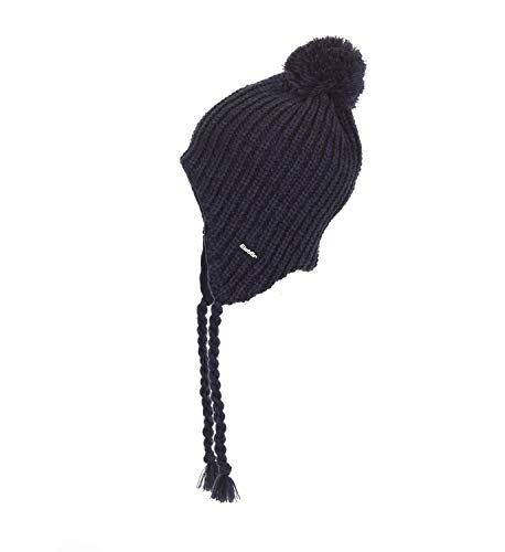 Eisbär Laurits Ear Pompon Hat - Night/Dark Cobalt von Eisbär