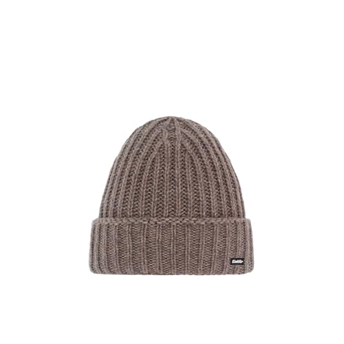 Eisbär Mütze Damen Leia Oversized Braun - Merino Strickmütze für Frauen - warme Bequeme Damenmütze kuschelig weiche Haube aus Österreich von Eisbär