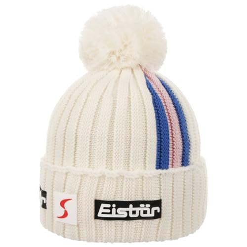 Eisbär Leizel RL SP Beanie Strickmütze Umschlagmütze Merinomütze Skimütze (One Size - cremeweiß) von Eisbär