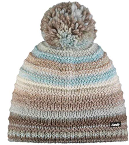 Eisbär Mikata Pompon Mütze Kids frostbeige 53 von Eisbär