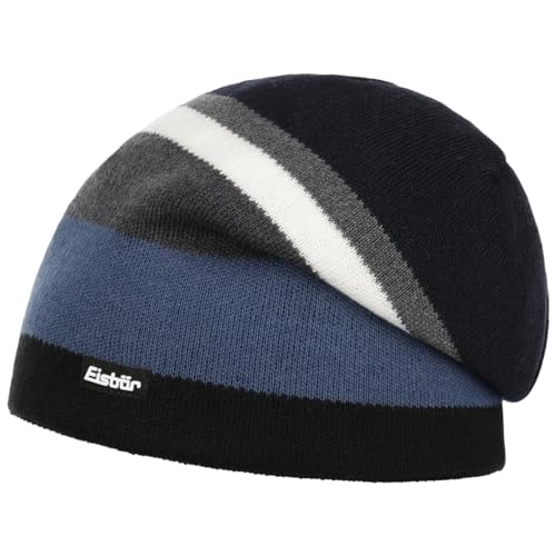 Eisbär Miron 3.0 OS Mütze RL schwarz-h.Cobalt-Grafit-Milk von Eisbär