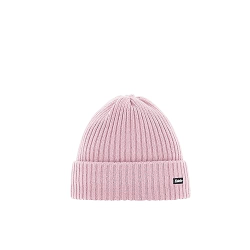 Eisbär Mütze Herren & Damen RIPP Pink - Urbane Beanie Unisex Klassische Strickmütze mit Umschlag weich warm Wintermütze Bequeme Haube aus Österreich von Eisbär