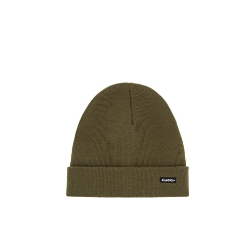 Eisbär Mütze Herren & Damen Skater Braun - Urbane Beanie Unisex warme 2 Lagen Strickmütze mit Umschlag atmungsaktive Haube sportlich lässiger Style aus Österreich von Eisbär