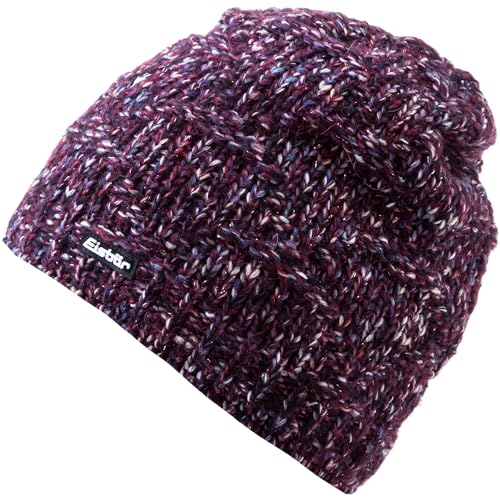 Eisbär Damen, Herren Beanie Netta OS Merlot Einheitsgröße von Eisbär