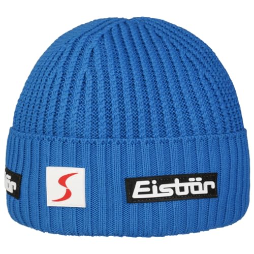 Eisbär Nordic Skipool Beanie Strickmütze Wintermütze (One Size - Royalblau) von Eisbär