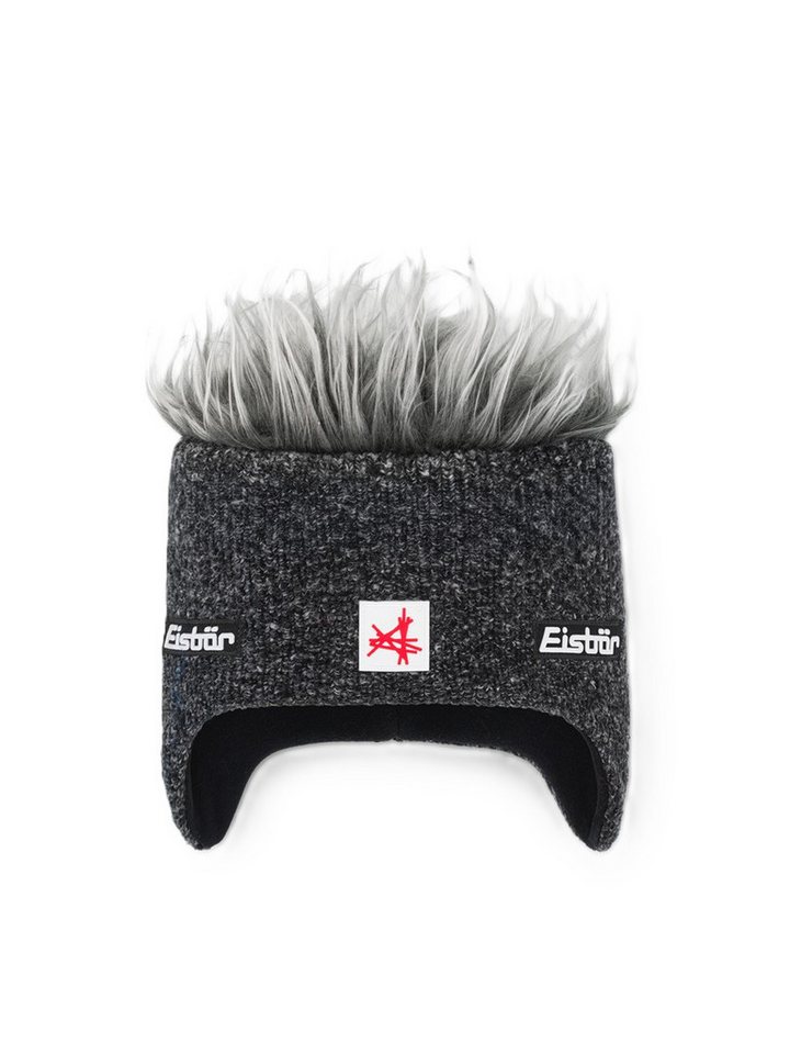 Eisbär Ohrenmütze Wintermütze (Ohrenmütze) Cocker SA - graphitgrau/weiss- 1 Stück von Eisbär