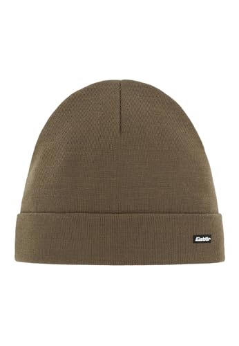 Eisbär Strickmütze mit Wolle RENAN RL khaki (44), 000 von Eisbär