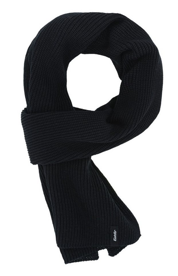 Eisbär Schal Larell Scarf RL (Merinomix) schwarz 174cm x 24cm - 1 Stück von Eisbär
