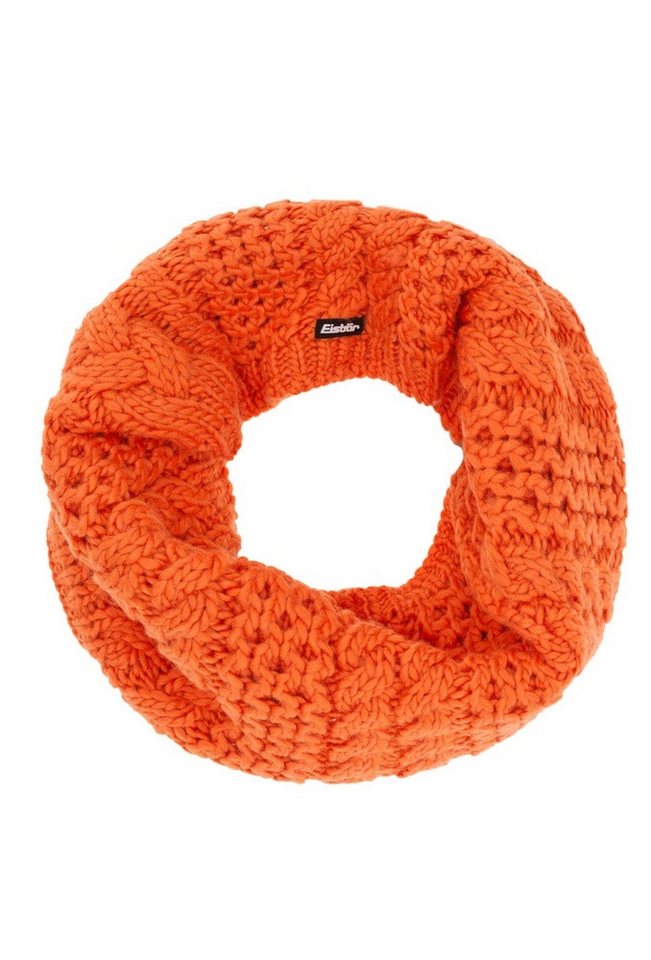 Eisbär Schal Schlauchschal Afra Loop (Merinomix) neonorange von Eisbär