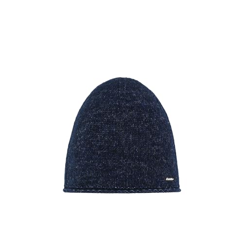 Eisbär Mütze Damen Sophia Oversized Blau - Merino Beanie für Frauen - atmungsaktiv thermoregulierend Strickmütze leicht weich warm Sportmütze helmkompatibel Haube aus Österreich von Eisbär