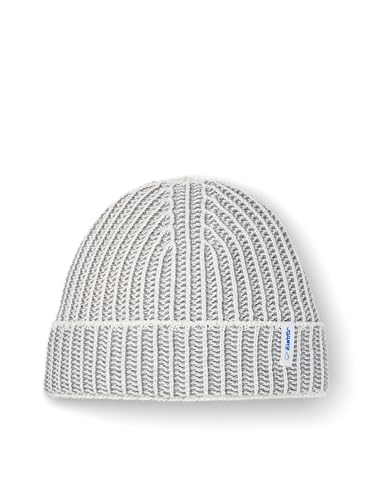 Eisbär Mütze Herren & Damen Sorrak Weiß - Merino Wintermütze Unisex mit Fleece schützt vor Kälte und Wind - Strickmütze atmungsaktiv thermoregulierend Wintermütze warm Skimütze Haube aus Österreich von Eisbär