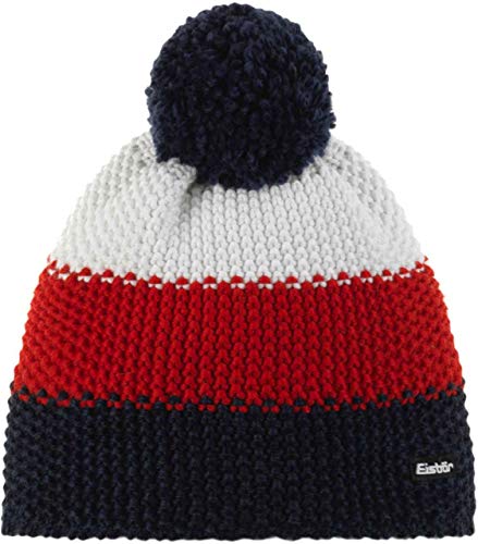 Eisbär Star Pompon Mütze für Kinder, Weiß, Winter, Kindisch, Casual, Wolle/Acryl, Unisex-Kinder von Eisbär