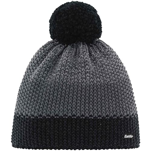 Eisbär Star Pompon MÜ Kids schwarzmel-anthrazit-graumel von Eisbär