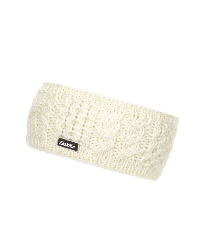 Eisbär Stirnband Afra (Futter aus Fleece) weiss Damen - 1 Stück von Eisbär