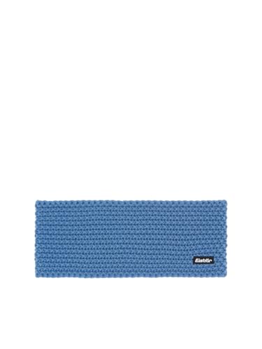 Eisbär Stirnband Damen & Herren Jamies Blau - Merino Headband Unisex - Haarband mit Fleece schützt vor Kälte und Wind - Haube weich warm atmungsaktiv aus Österreich von Eisbär