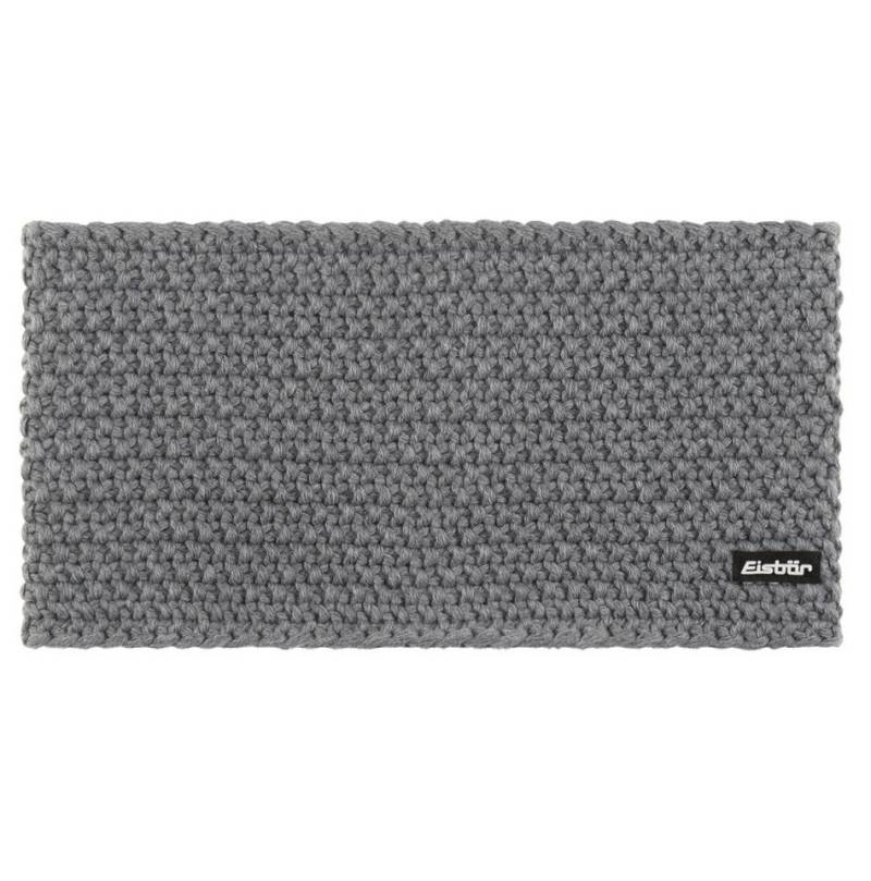 Eisbär Stirnband Jamie (Breite 13.5cm) - Futter aus Fleece - graumelange - 1 Stück von Eisbär