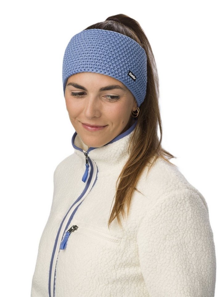 Eisbär Stirnband Jamies (Futter aus Fleece-Merinowolle) himmelblau Damen von Eisbär