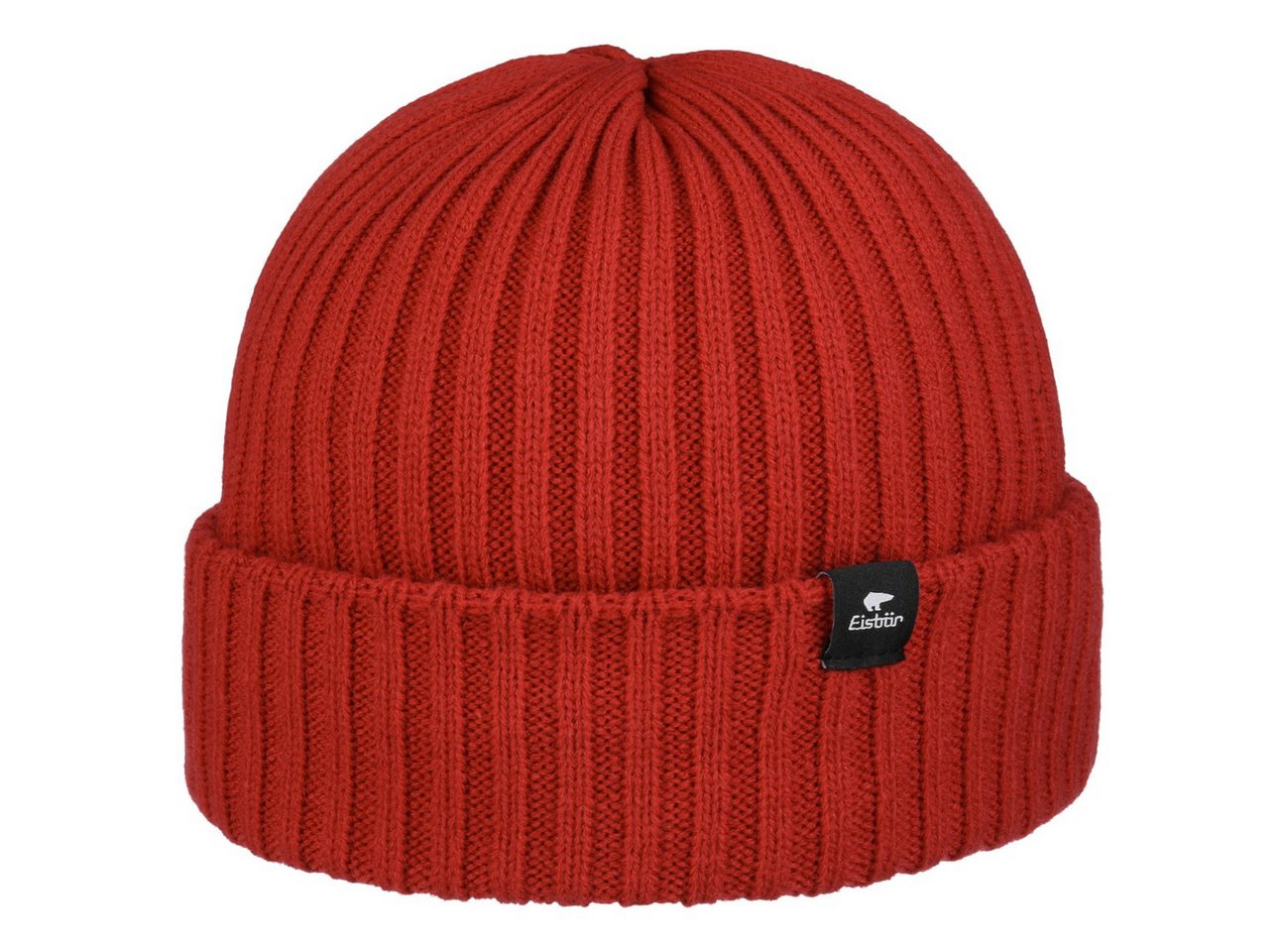 Eisbär Strickmütze (1-St) Wintermütze mit Umschlag von Eisbär