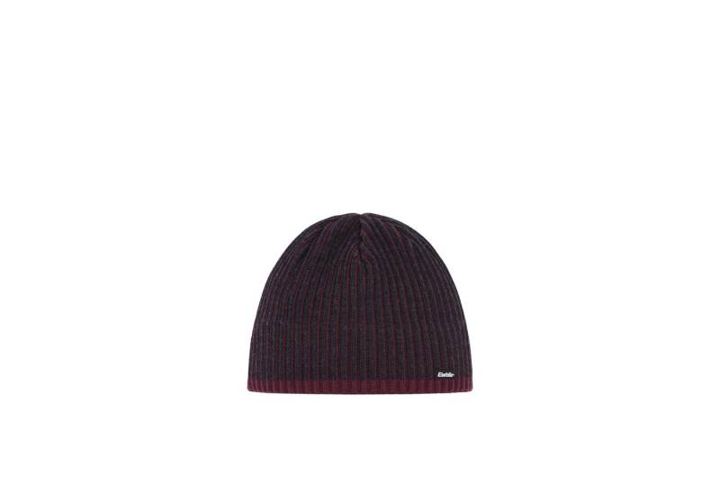 Eisbär Strickmütze ALEX XL NIGHT RED-GRAFIT von Eisbär