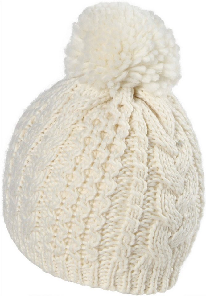 Eisbär Strickmütze Afra Pompon MÜ von Eisbär