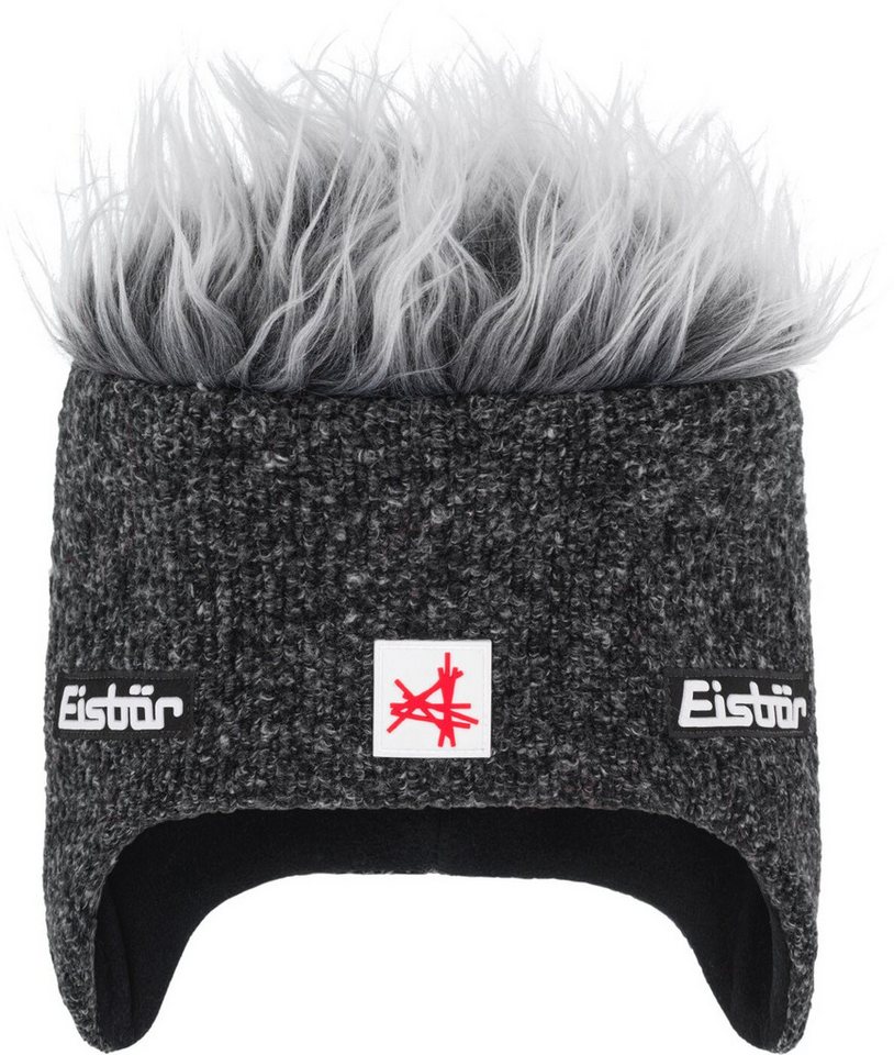 Eisbär Strickmütze COCKER SA GRAFIT/GRAUMELE von Eisbär