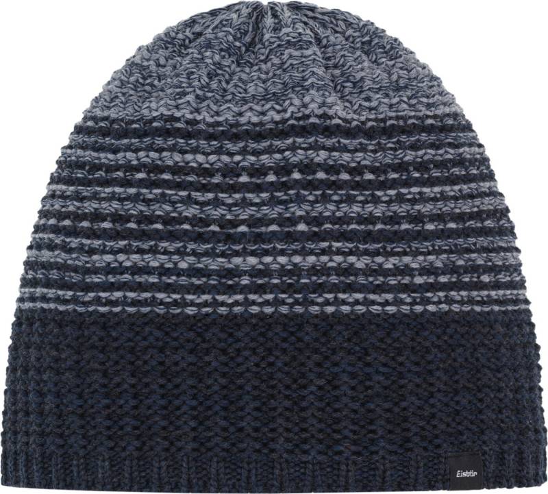 Eisbär Strickmütze Campo MÜ GRAFIT-DARK COBALT-GRAUMELE von Eisbär