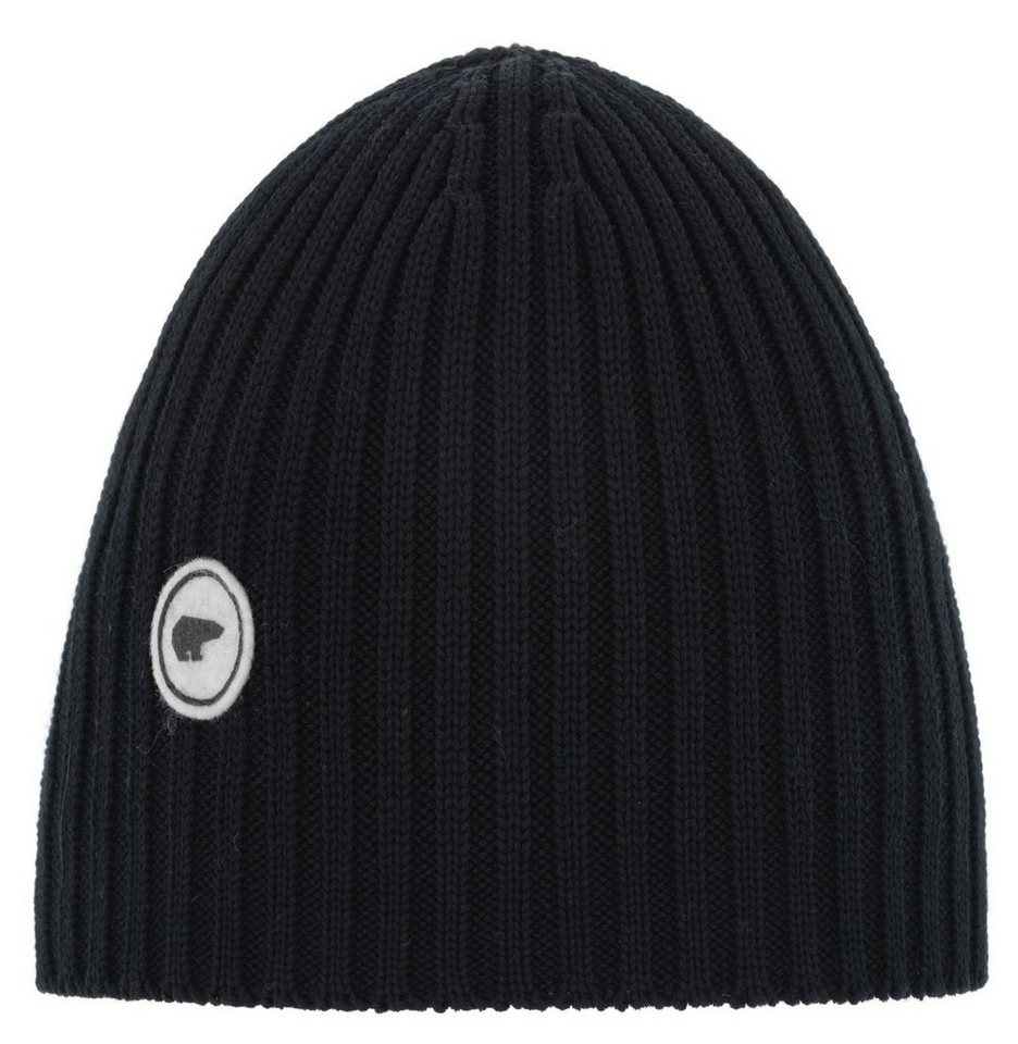Eisbär Strickmütze Lien Mütze schwarz von Eisbär