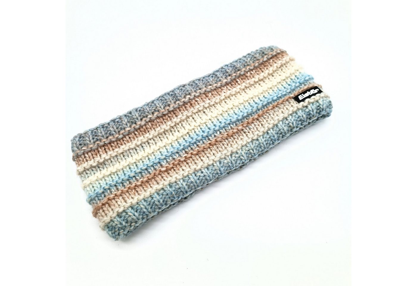 Eisbär Strickmütze Mikata Stirnband multi hellblau von Eisbär