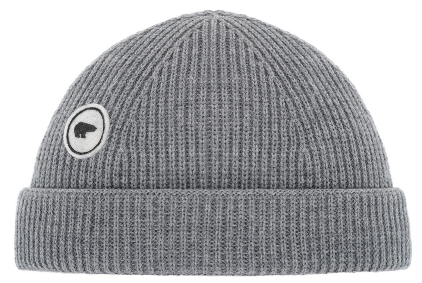 Eisbär Strickmütze Raik Mütze grau von Eisbär