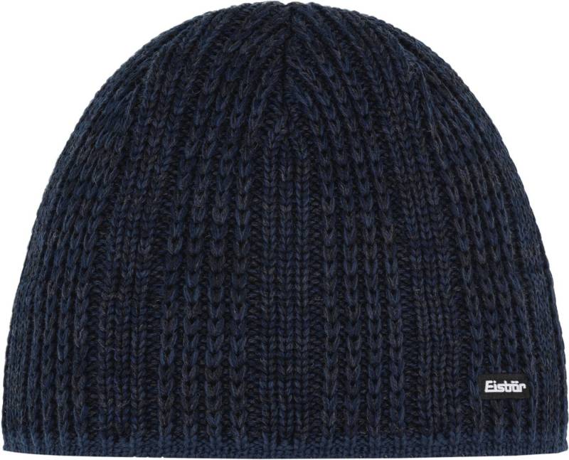 Eisbär Strickmütze Rene MÜ XL DARK COBALT-NACHTMELIERT von Eisbär