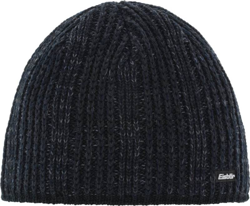 Eisbär Strickmütze Rene Mütze schwarz-grau von Eisbär