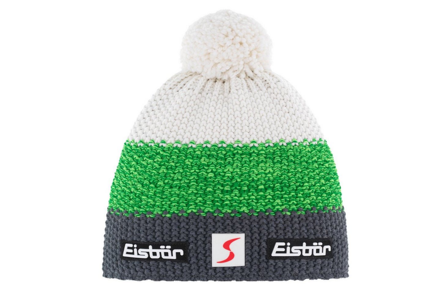 Eisbär Strickmütze Star Pompon Strickmütze für Damen und Herren (stück) von Eisbär