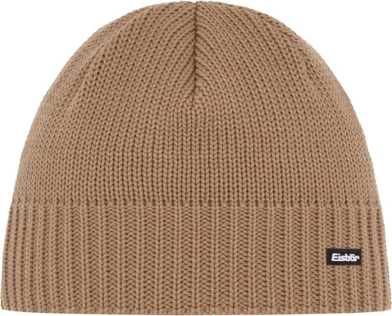 Eisbär Strickmütze TROP Mütze mit Innenband cappuccino-braun von Eisbär