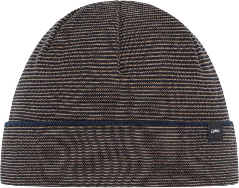 Eisbär Strickmütze WINONA DARK COBALT-CAPPUCCINO-SCHWARZ von Eisbär