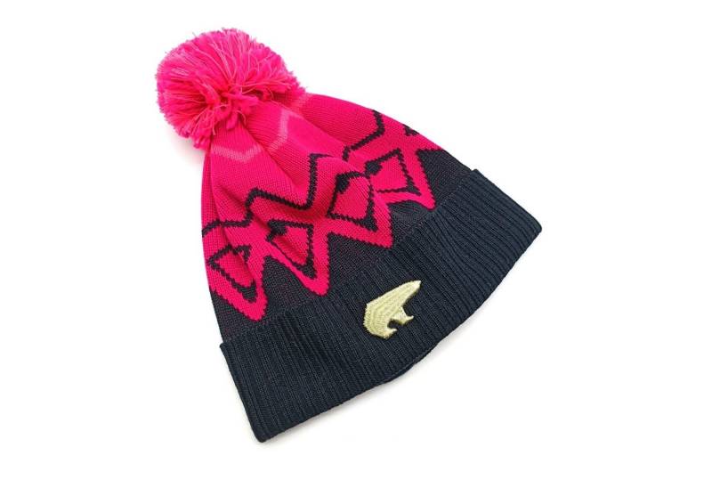 Eisbär Strickmütze Ziggy OS Pompon schwarz von Eisbär