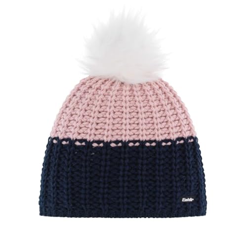 Eisbär Strickmütze mit Kunstfell-Pompon marine (300), 000 von Eisbär