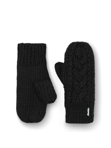 Eisbär Tonella Fäustlinge Strickhandschuhe Fausthandschuhe (One Size - schwarz) von Eisbär