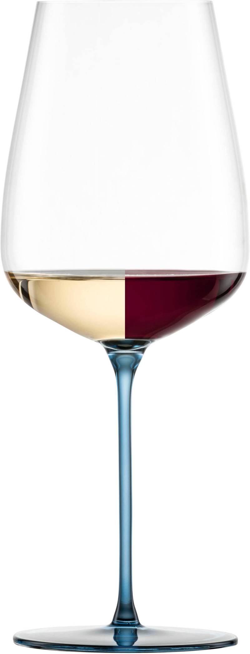 Eisch Germany Weinglas "INSPIRE SENSISPLUS, Made in Germany", (Set, 2 tlg., 2 Gläser im Geschenkkarton), Veredelung der farbigen Stiele in Handarbeit, 2-teilig von Eisch Germany