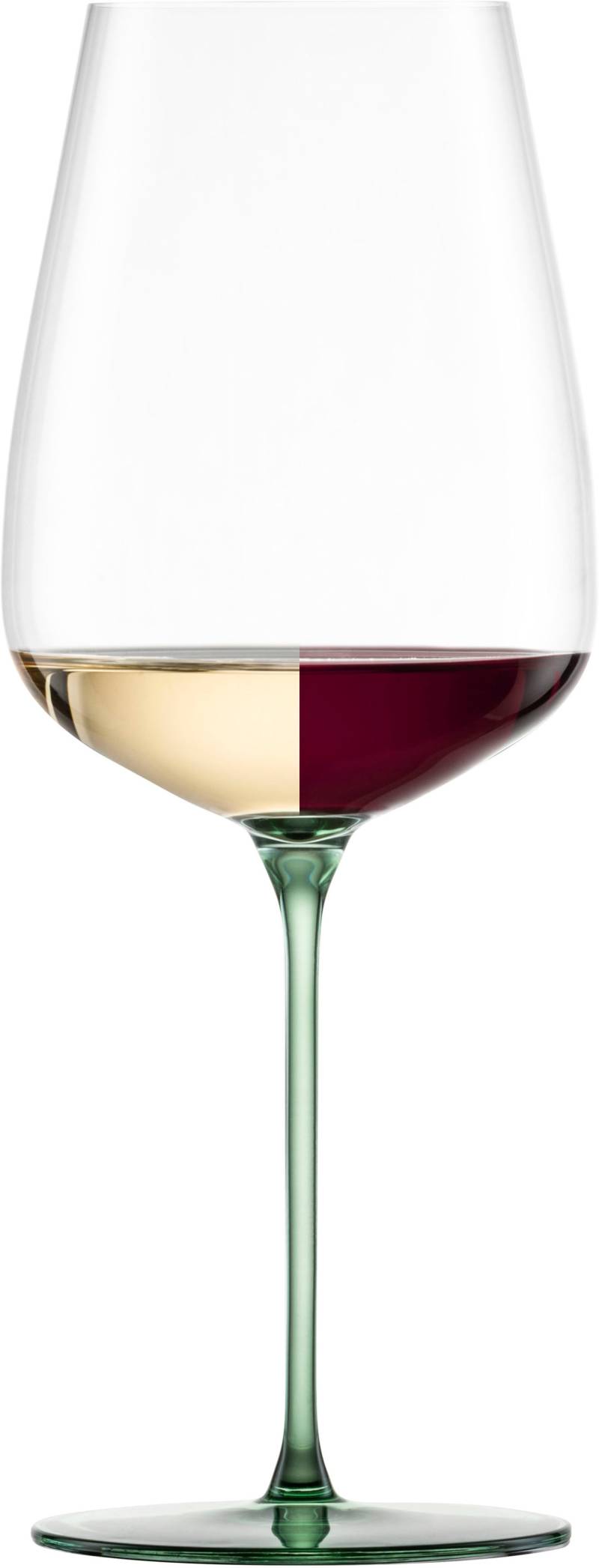 Eisch Germany Weinglas "INSPIRE SENSISPLUS, Made in Germany", (Set, 2 tlg., 2 Gläser im Geschenkkarton), Veredelung der farbigen Stiele in Handarbeit, 2-teilig von Eisch Germany