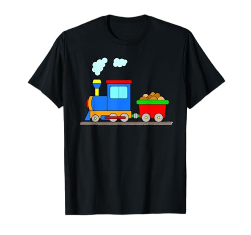 Eisenbahn Kleinkind Junge Mädchen Lokomotive T-Shirt von Eisenbahnen und Züge für Kinder