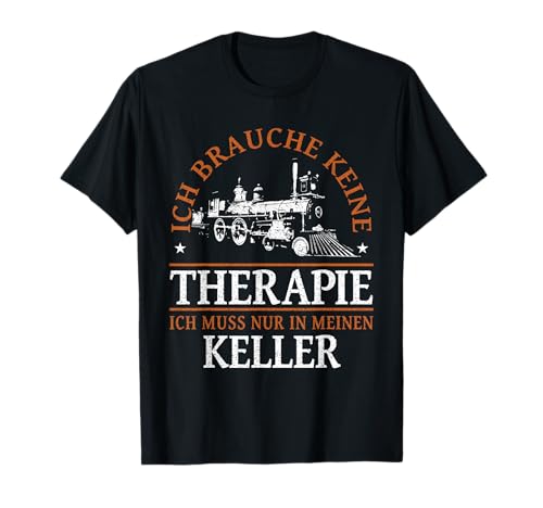 Modelleisenbahn Lokomotiven Männer T-Shirt von Eisenbahner, Zug & Lokomotiven Designs