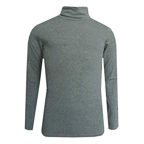 Eisend - Mädchen Rolli Langarmshirt mit Rollkragen, grau – 783120-80m, Größe 152 von Eisend