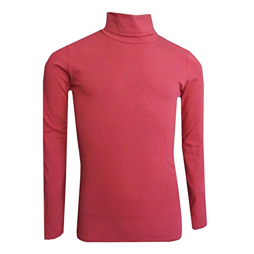 Eisend - Mädchen Rolli Langarmshirt mit Rollkragen, rot – 783120-54m, Größe 176 von Eisend