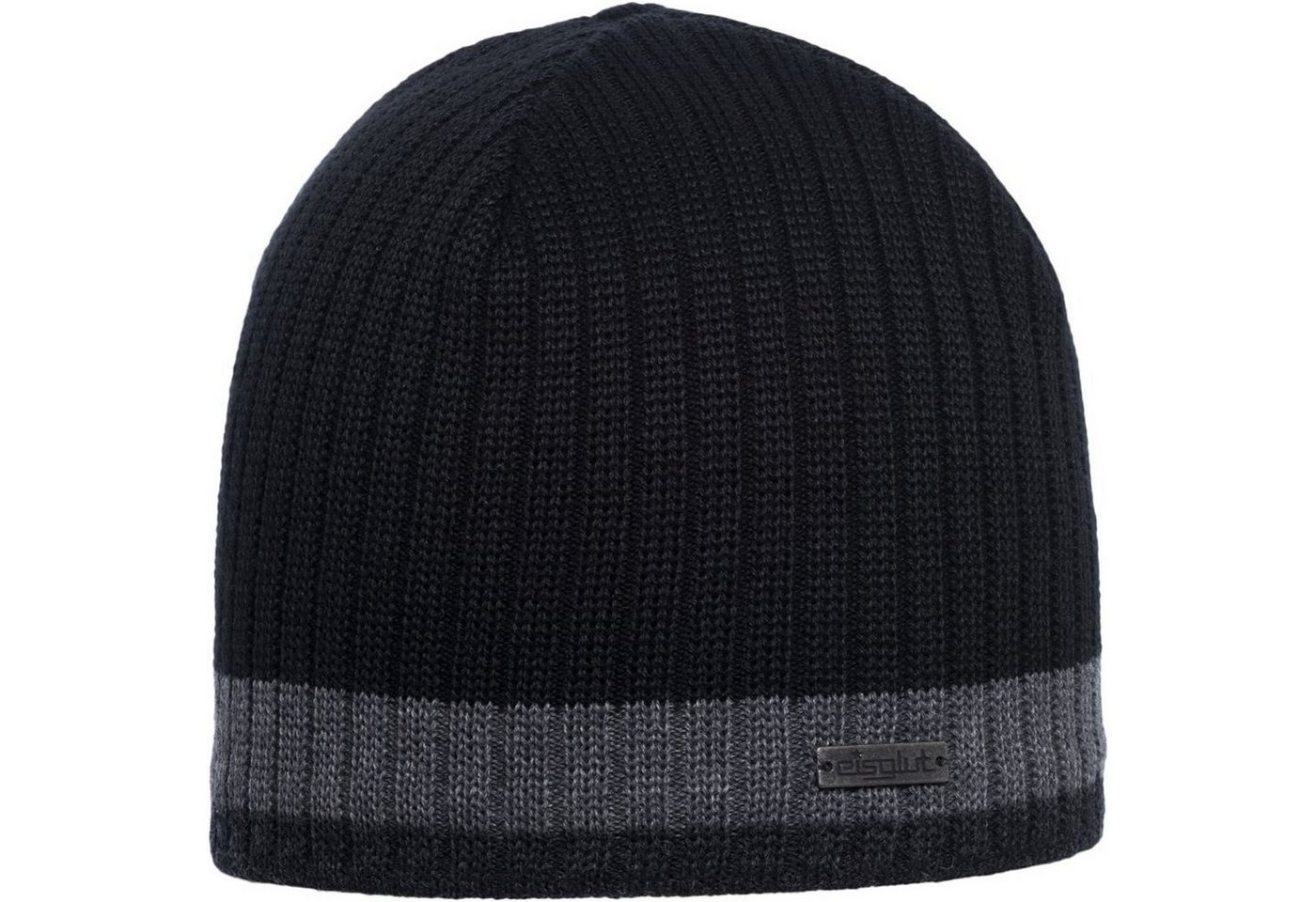 Eisglut Beanie Styrmira Merino SCHWARZ von Eisglut
