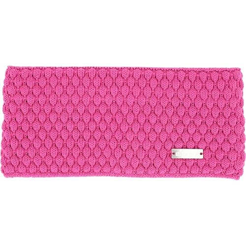 Eisglut Damen Minal Merino Stirnband, Fuchsia, one Size von Eisglut