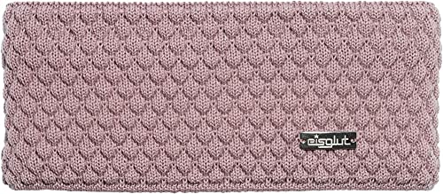 Eisglut Damen Stirnband Minal Merino Made in Germany, rose von Eisglut
