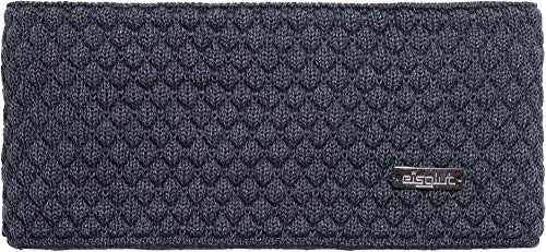 Eisglut Damen Minal Merino Stirnband, grau Mel, one Size von Eisglut